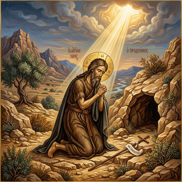 St. John the Baptist in the wilderness